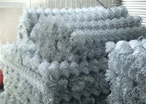  Construction Chain Link Fencing Panels OD 32mm*1.6mm 6'x12' 25mm Outer Tube Mesh aperture Manufactures