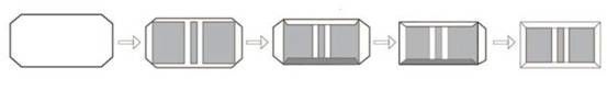 Semiautomatic Hardcover Book Case Making Machine