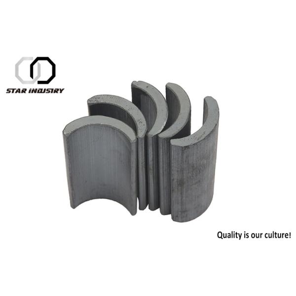 Arc Ferrite Magnet Customization Shape For Industrial Ceiling Fan Motor