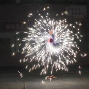  Christmas New Years Handheld Toy Fireworks Fountains Pyro Sparkler Hot Wheel Rotating Manufactures