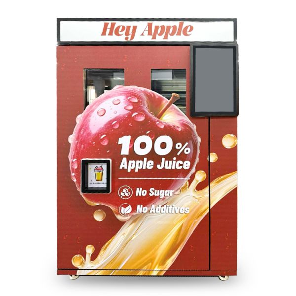 Quality Self-Service Apple Juice Vending Machine with Full-Machine Refrigeration Ozone Sterilization and Intelligent Monitoring for Shopping Malls for sale
