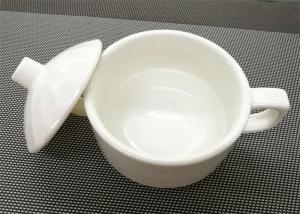  4'' White Stackable Porcelain Soup Bowl Porcelain China Dinnerware Sets Weight 259g Manufactures