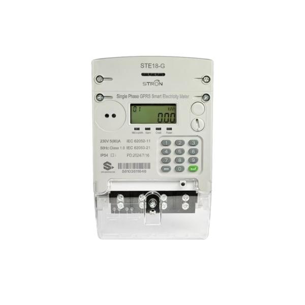 Quality Various Communication Smart Prepaid Electricity Meter with Keypad Input and Low Credit Alarm Functionality for sale