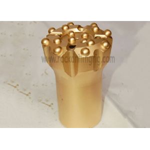 Precision Thread Button Bits Rock Drill Bits Forging Processing For Mining