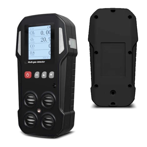 Quality Industrial 4-Gas Detector for Confined Spaces: CH4/CO/H2S/O2 High-Accuracy Sensor with Visual Alarm for sale