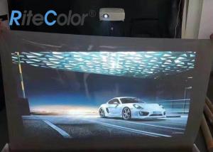  Transparent Adhesive Holographic Rear Projection Film for Glass and Acrylic Manufactures