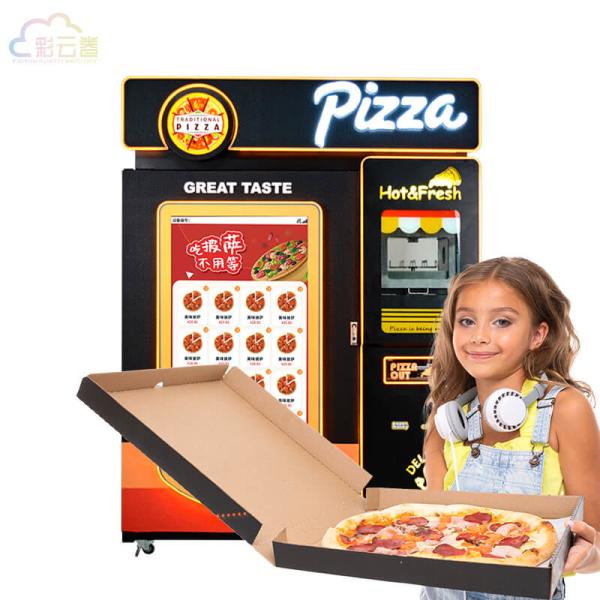 Quality Instant Pizza Vending Machine Automated Pizza Atm Machine Wifi Network Mode for sale