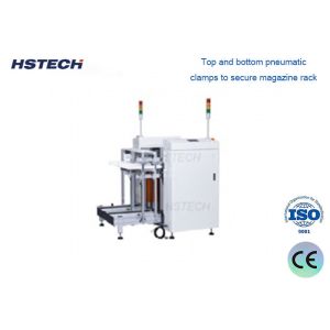  Touch Screen PCB Unloader PLC Control System With 6 Magazines Loading Capability Manufactures