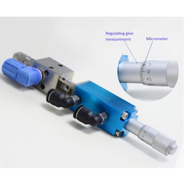 Double Acting Thimble Dispensing Valve Adjustable Micro Dispensing Valve