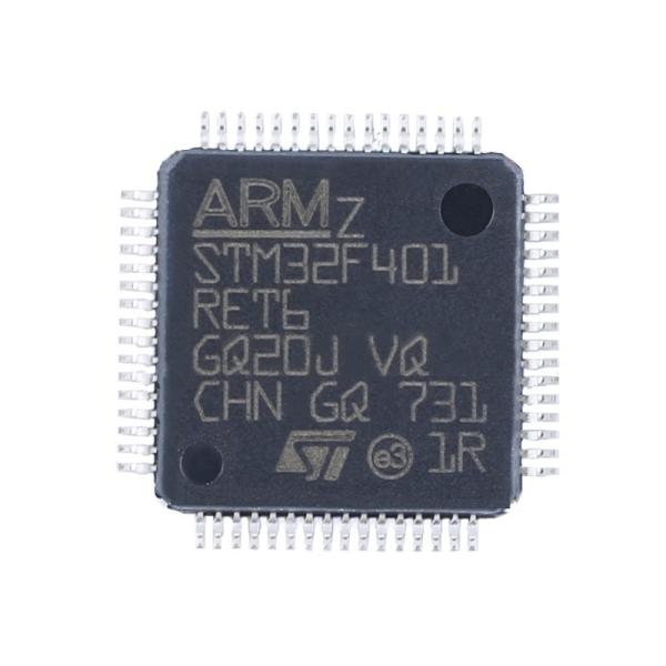 Quality In Stock Microcontrollers IC MCU 32BIT 512KB FLASH 64LQFP Electronic component Integrated circuits STM32F401RET6 for sale