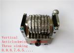 3 Sinking Automatic Numbering Machines Vertical Anticlockwise Long Service Life