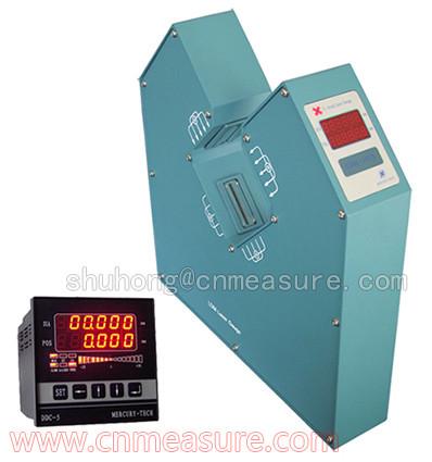 Dual axis laser diameter gauge for measuring pipe diameter up to 100mm. laser diameter measuring countrol device