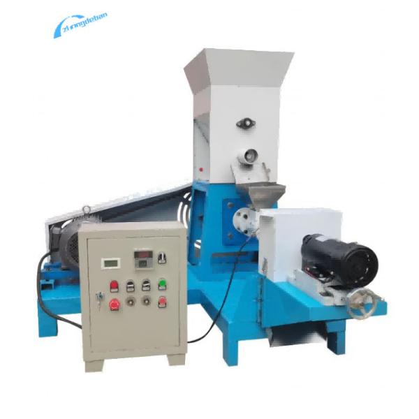 Quality Customized Fish Feed Extruder Machine With Heating And Puffing Functions 40-250kg/H for sale