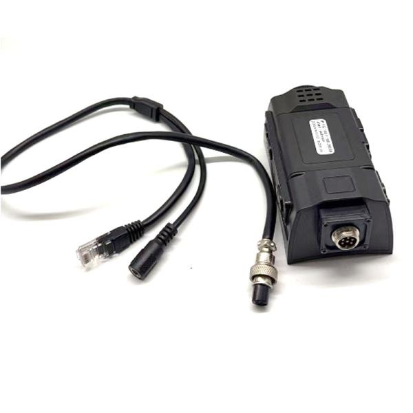 Quality GB28181 Supported RJ45 Ethernet Cable Wifi Safety Helmet Camera with Adjustable Modes and Focus Range of 0.5 Meters Infinity for sale