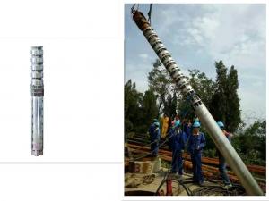  6 Inch Deep Well Submersible Pump For Borehole Well Centrifugal / Vertical Theory Manufactures