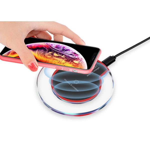 5W Crystal Wireless Charging Pad