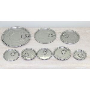 Easy Open Lids End With Silk Printing For Composite Paper Can And Tin Can