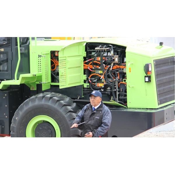 5ton mining electric wheel loader with pure battery