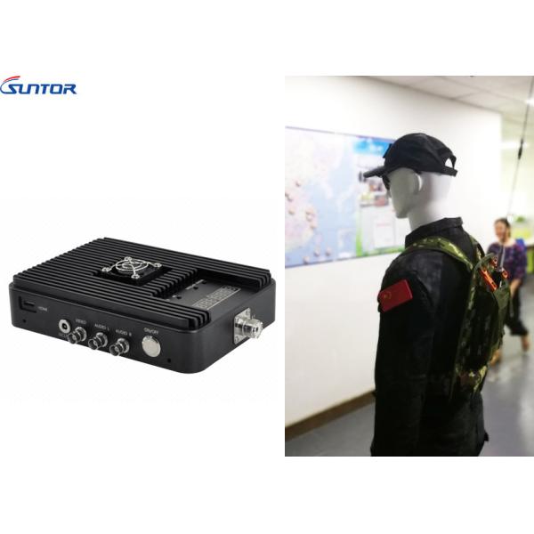 Quality Two Way Audio COFDM HD Wireless Transmitter , Microwave Video Transmitter for sale