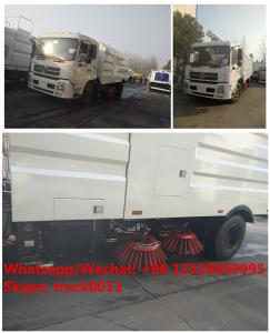  best beller-factory sale dongfeng tianjin 10CBM road sweeping vehicle for sale, customized street sweeper cleaning truck Manufactures