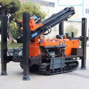  Water Well Drilling Rig Accessories 12 Ton 300M Rotary Crawler Manufactures