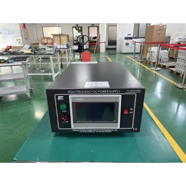 24V 300A Electroplating Rectifier with PLC Control 380V Input DC Power Supply for Surface Treatment