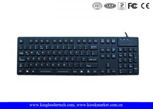  105 Keys Waterproof Silicone Keyboard With 12 Function Area For Numeric Keys Manufactures