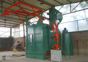  55 Kw Hanger Industrial Shot Blasting Equipment For Pipe Fitting And Pipe Manufactures