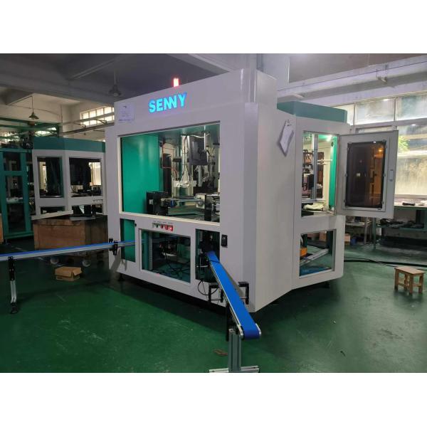 3 Color 60pcs/Min Bottle Screen Printer With Wireless Tablet Control And Visual