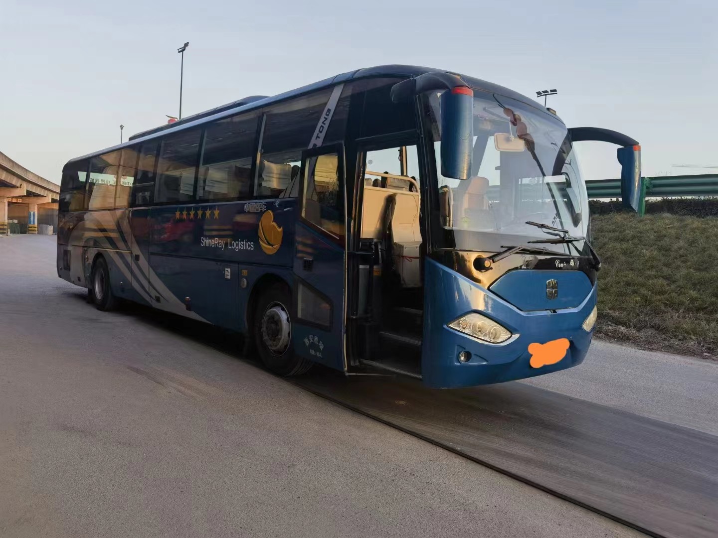 Buy cheap Used Luxury Coaches Zhongtong Bus Weichai 300hp 55seats Left Hand Drive Two from wholesalers