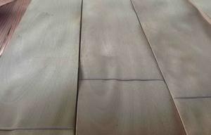  0.5 mm Pink And Reddish Okoume Crown Cut Veneer For Plywood Manufactures