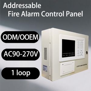 CA100 Addressable Fire Detection & Alarm System – 1 Loop Capacity, 254 Control Points for Small Buildings with CA100 Panel