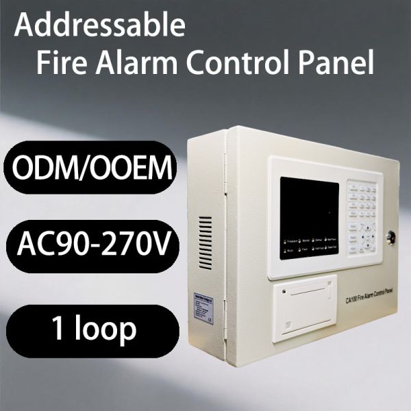 Quality CA100 Addressable Fire Detection & Alarm System – 1 Loop Capacity, 254 Control Points for Small Buildings with CA100 Panel for sale