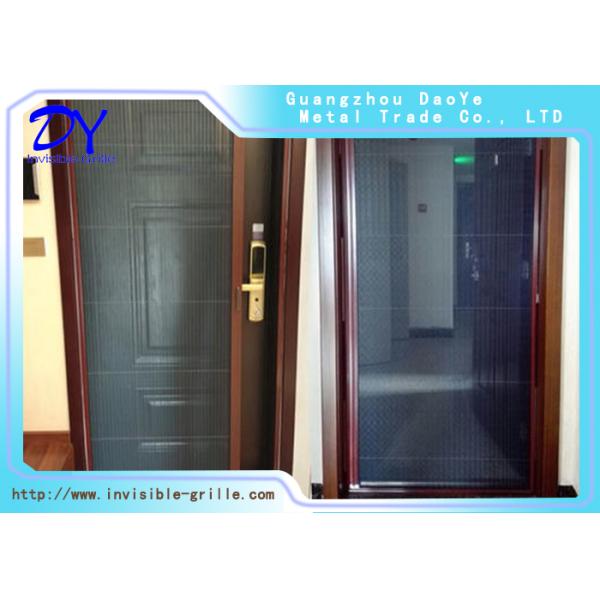 Windproof Heat Insulation 250cm Retractable Fly Screen Door