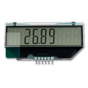 Custom Segment LCD Module 3V TN Mono , 7 Segment Lcd Display 6 Digit