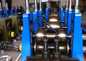  High Precision Manufacturing Machinery Voltage 380v / 440v Steel Pipe Production Line Manufactures