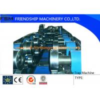 China 6 Tons Manual Cable Tray Roll Forming Machine 22 KW With 24 Forming Stations for sale