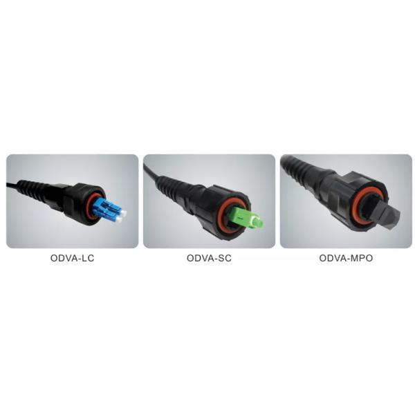 Armored ODVA SC Fiber Optic Patch Cords Single Mode Simplex Fiber Optic Jumper
