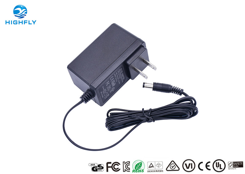12V 2A Switching Power Adapter CE UL FCC Certified AC To DC With V0 Fireproof
