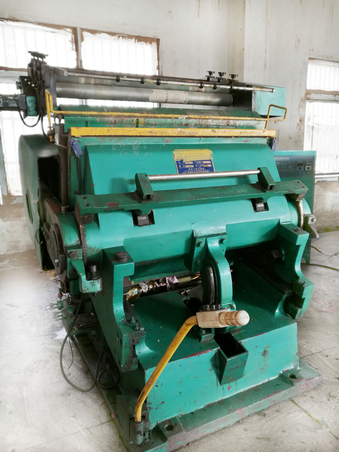 Buy cheap 16kw Emboss Machine Configuration Table 4500kg Weight 2050*2150*1900mm Size from wholesalers