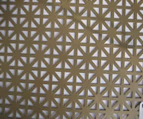 Triangle Hole Perforated Metal