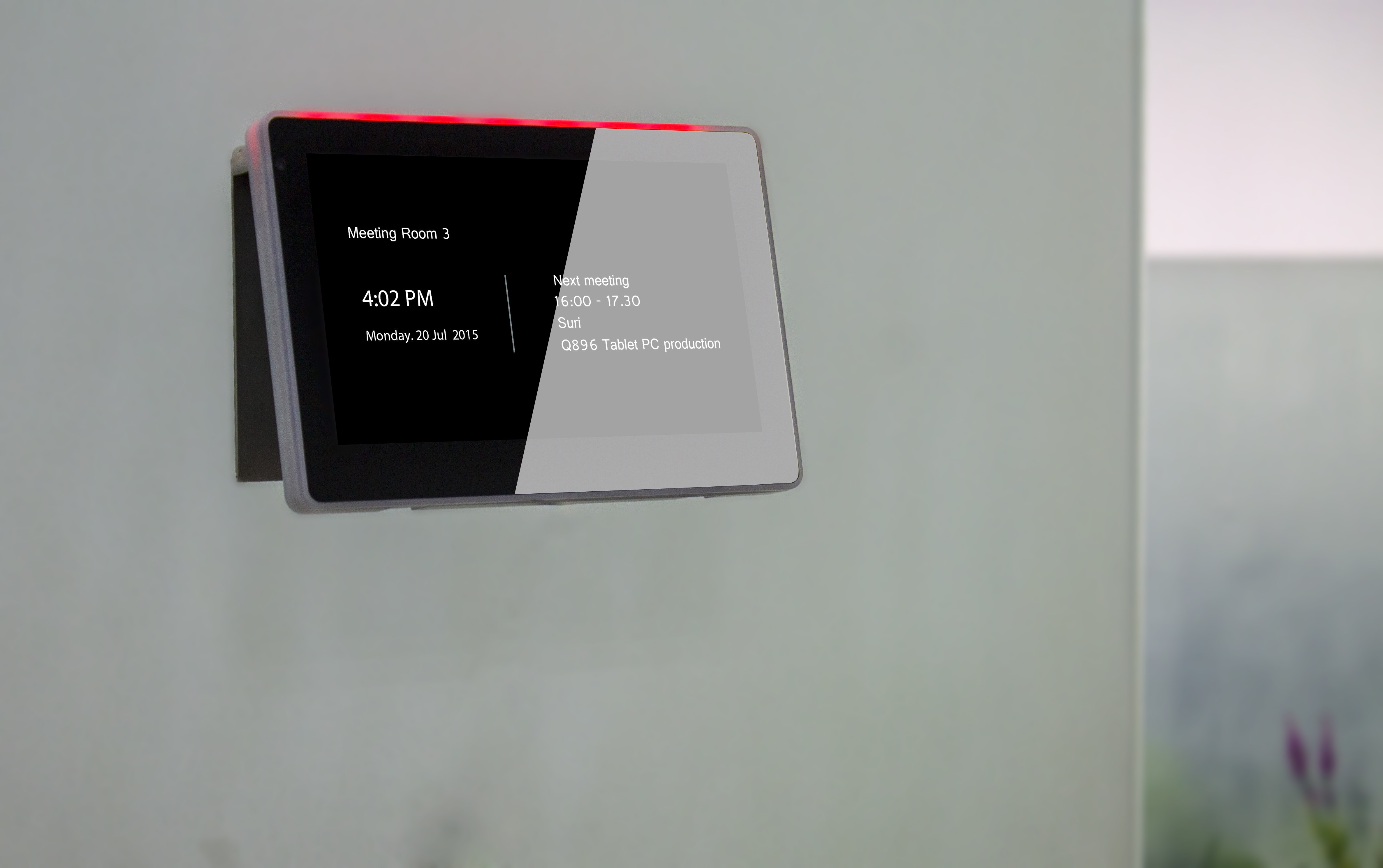 Wall Mounted Tablet With Temperature And Humidity Sensor, WIFI
