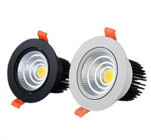  Recessed Dimmable LED Downlight Lamp Round COB Spotlight Indoor Flicker Free Manufactures