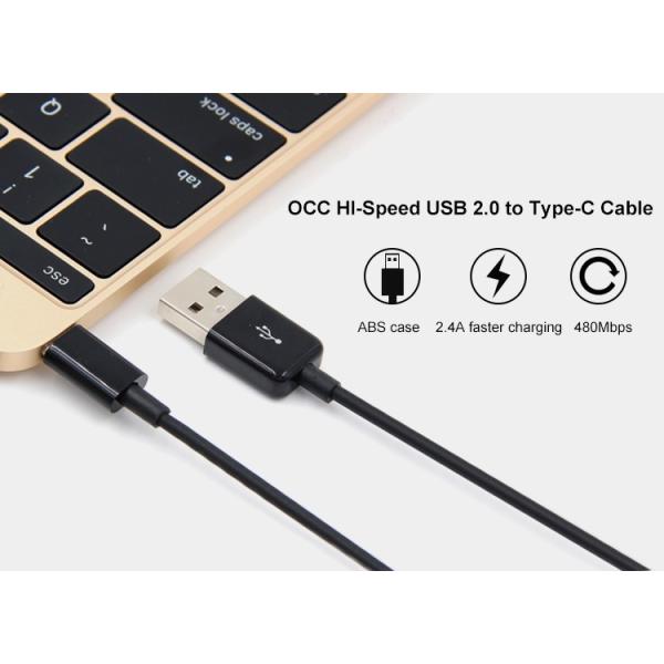 ABS Shell Micro 2A 3FT Data USB Cable For Samsung Safe Charging