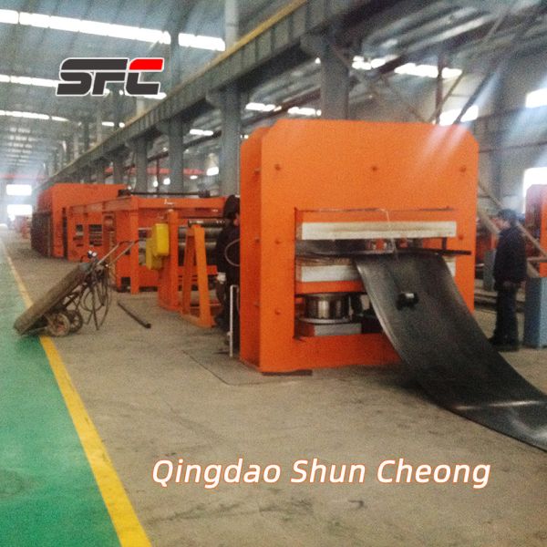 Customizable PLC Control Conveyor Belt Vulcanizing Machine for Easy Maintenance