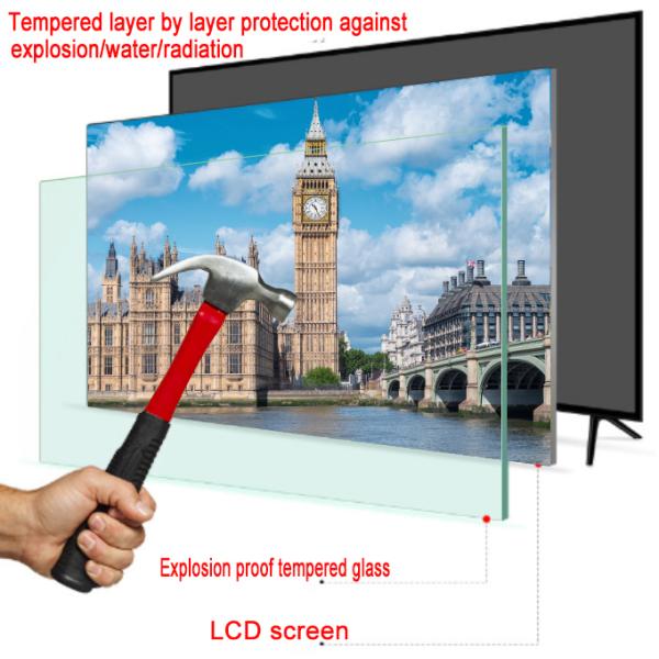 Multifunctional Smart Television Support Wireless Connection