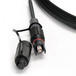  WaterProof Drop Cable SC Multimode Fiber Optic Patch Cord OM3 Simplex Fiber Cable Manufactures