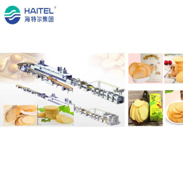 Stainless Steel Automatic Bakery Making Machine For Potato Chips 400 Kg/Hour