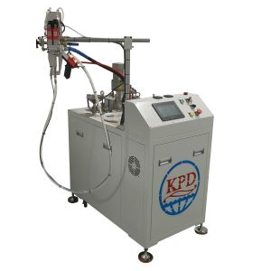 High Precision Semi-Auto Two Component Glue Mixing Machine for AB Polyurethane