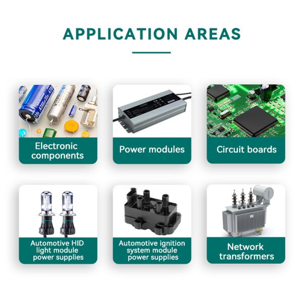 3.0 W/M·K Thermal Conductivity Compound For Electronics Two Components Silicone Electronic Control Modules Sensor